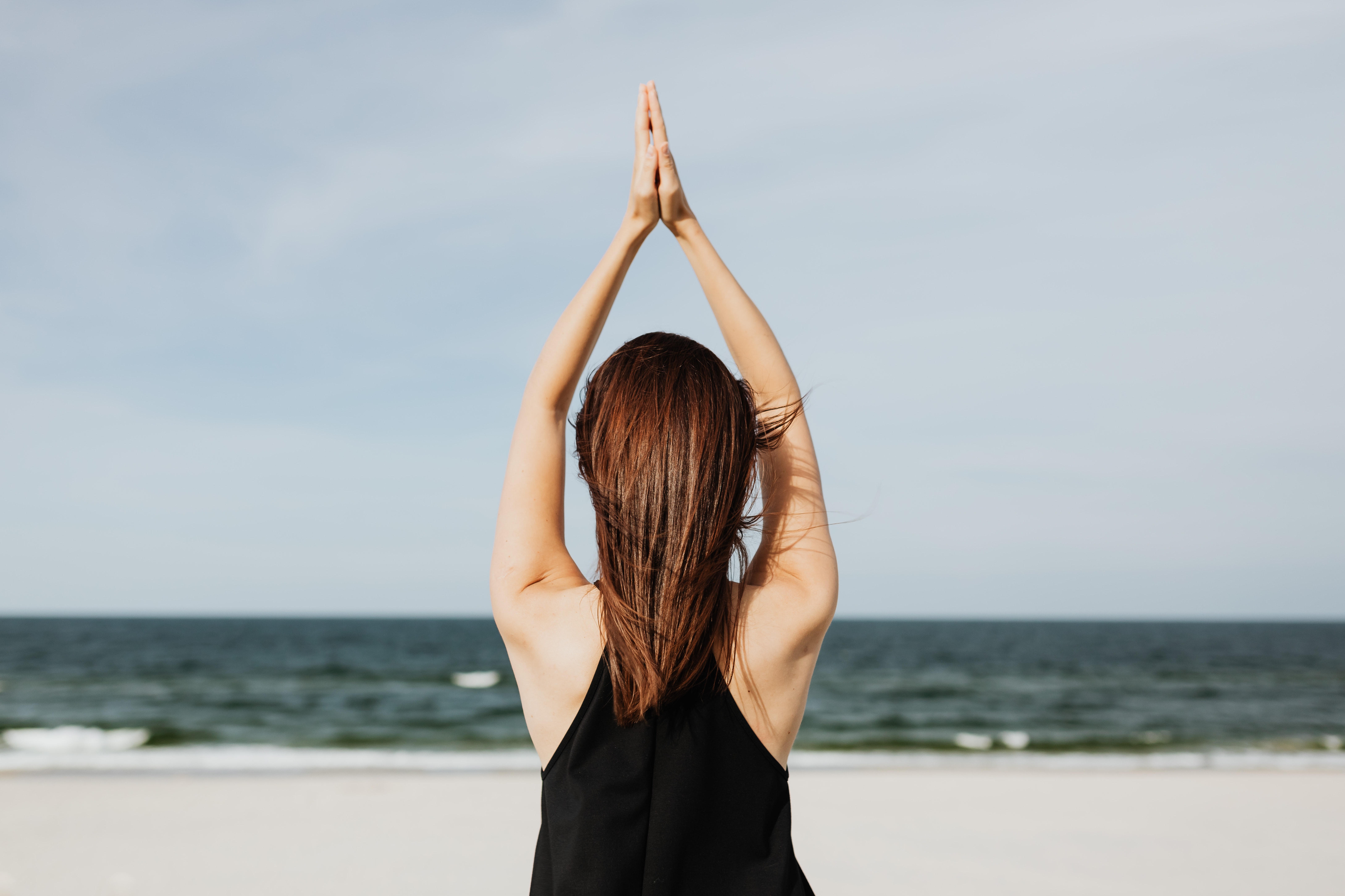 woman outdoor beach